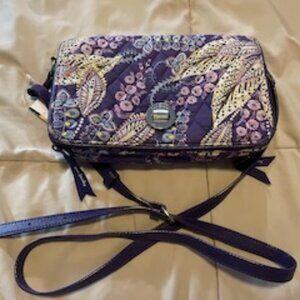 Vera Bradley All in One Crossbody Purple Bag